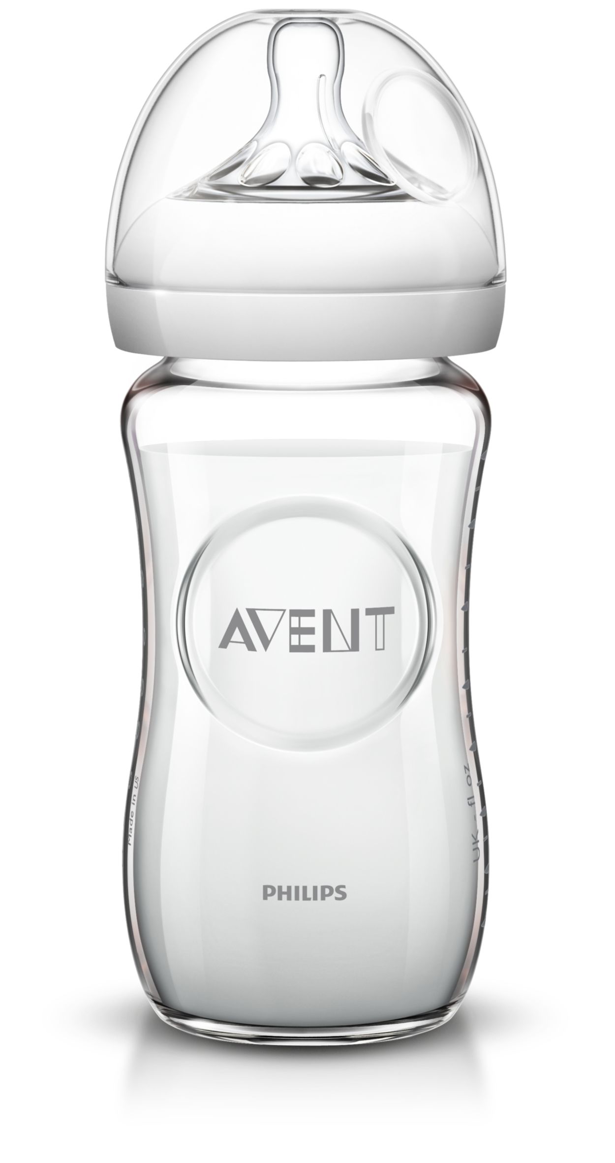 Avent Tettarelle in Silicone e Biberon Natural Plastica e vetro 0% BPA