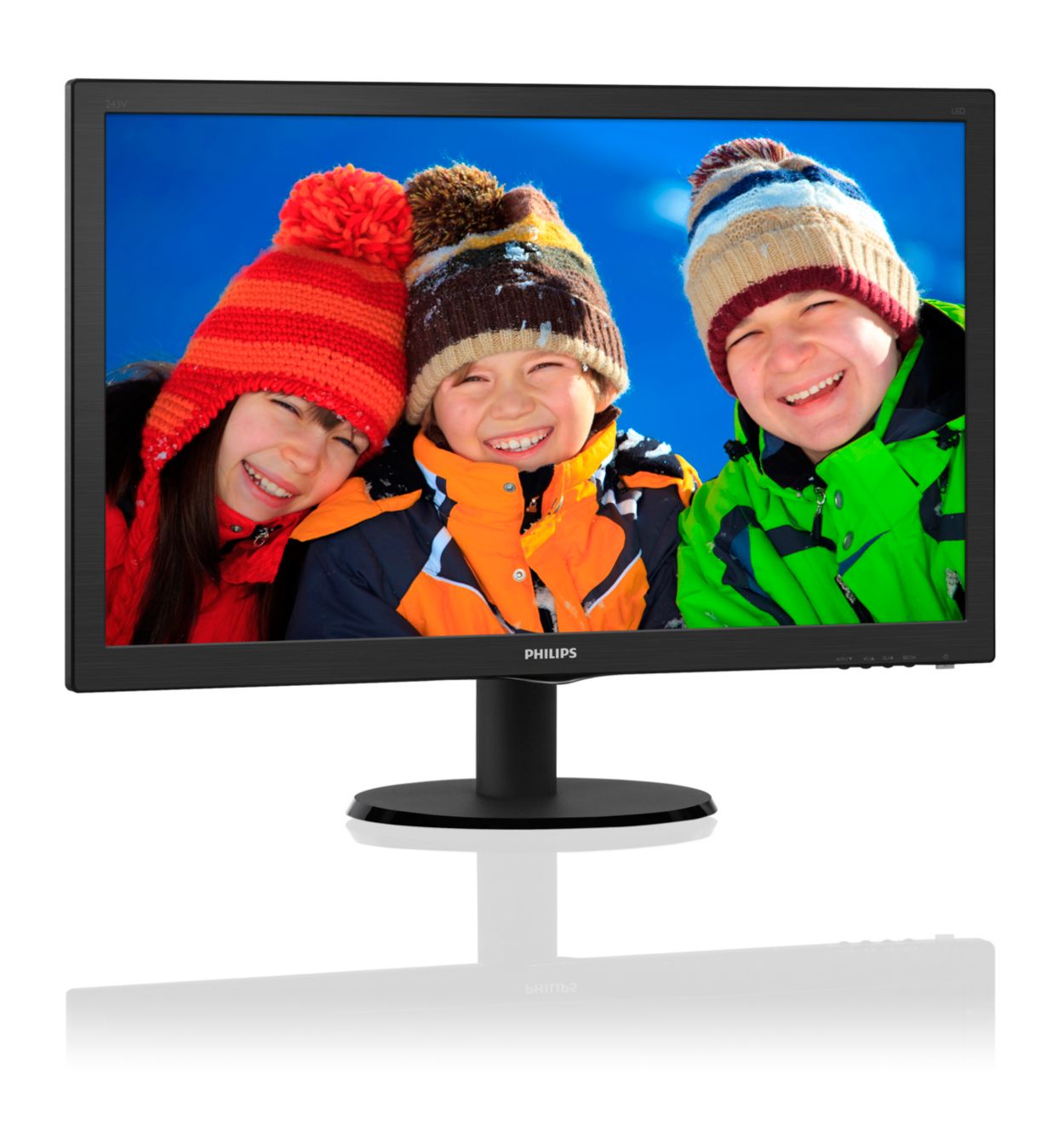 LCD monitor with SmartControl Lite 243V5QHABA/75 | Philips