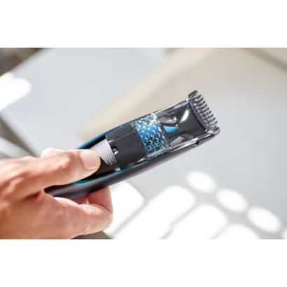 Less mess vacuum trimmer