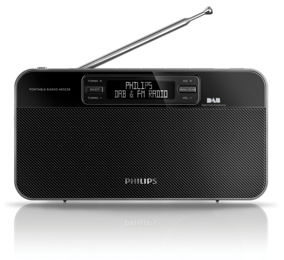 Audio eccellente dalla radio DAB+ ovunque