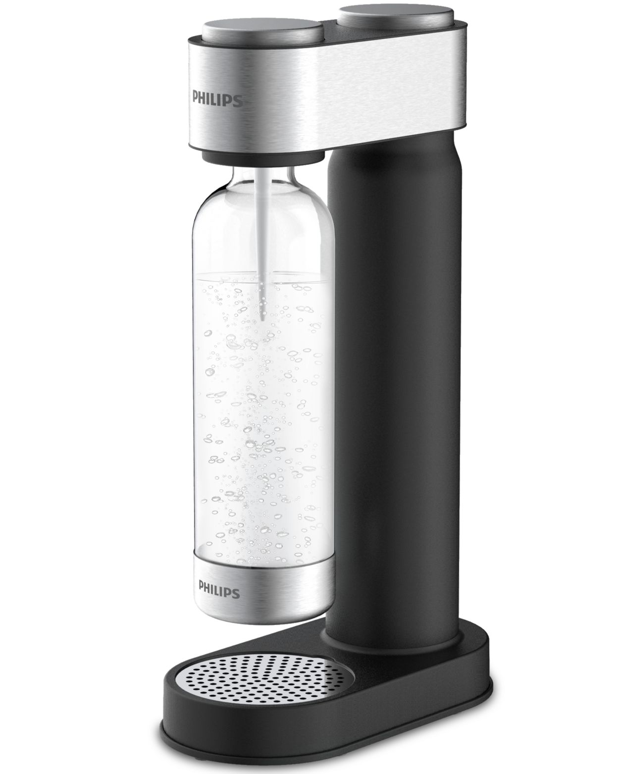 Kit Complet d'Eau Philips Carbonateur GoZero Couleur Noir + Carafe