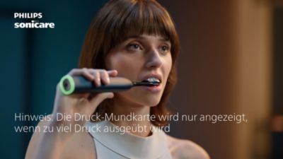 Feedback nach dem Putzen: Druck
