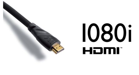 1080i HDMI avec suréchantillonnage vidéo haute définition