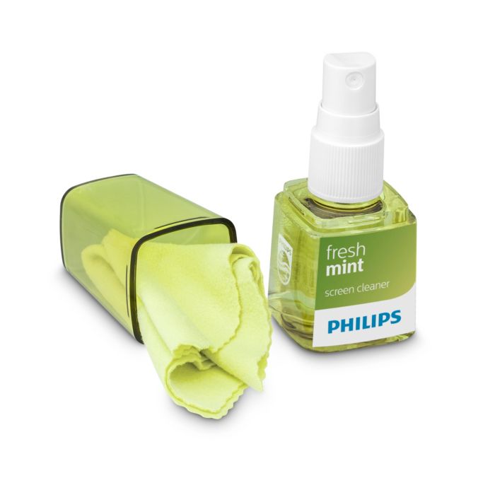 Limpiador de pantallas aromatizado