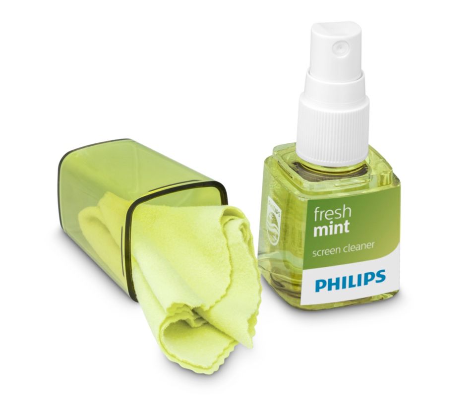 Limpiador de pantallas aromatizado