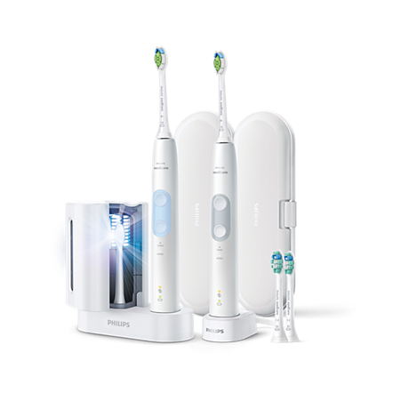 HX6829/76 Philips Sonicare Optimal Clean Sonic electric toothbrush