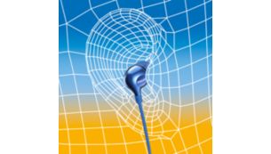 Oval sound tube insert provides an ergonomic comfort fit