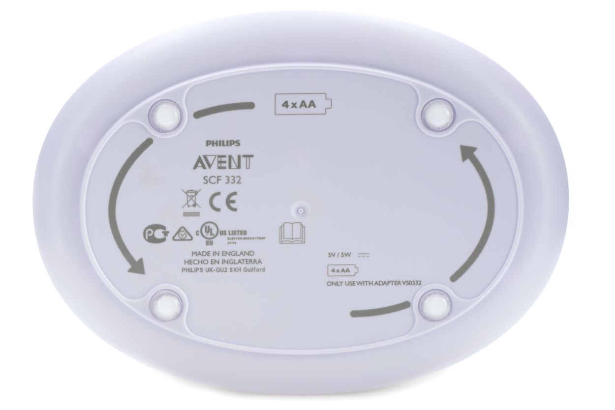 Bomba tira leite eléctrica individual conforto SCF332/01