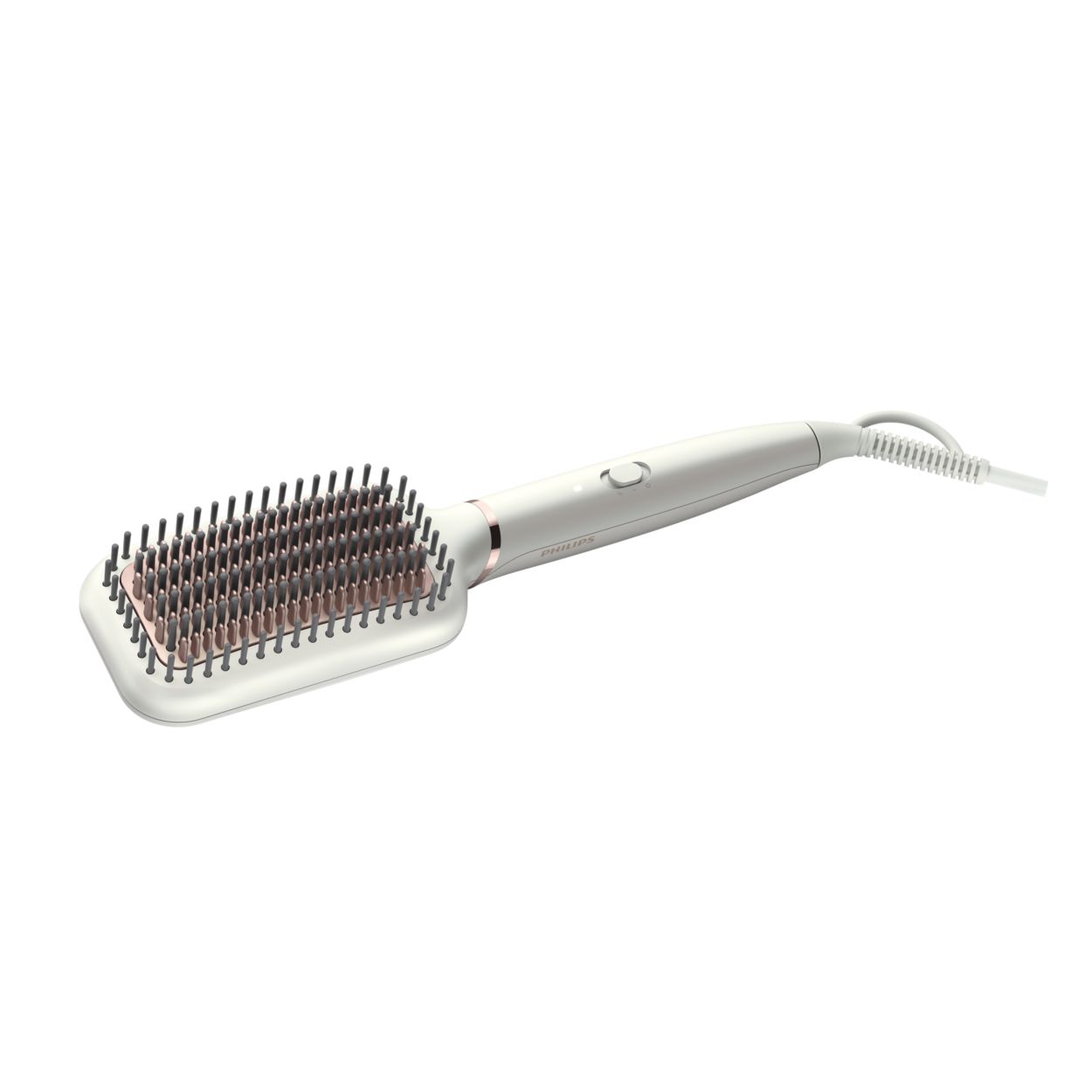 Heated straightening 2024 brush philips