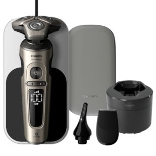 Shaver S9000 Prestige Wet &amp; Dry elektrisk barbermaskin, Series 9000