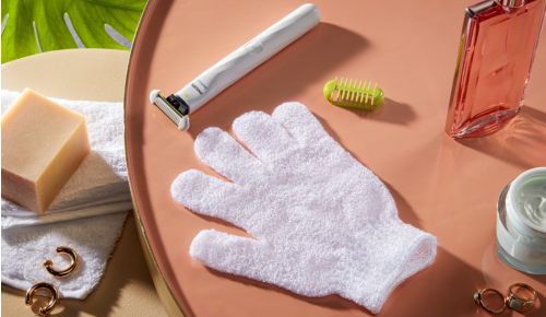 Eksfolieringshandske