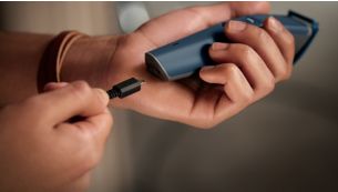 Cordless use for up to 30 mins