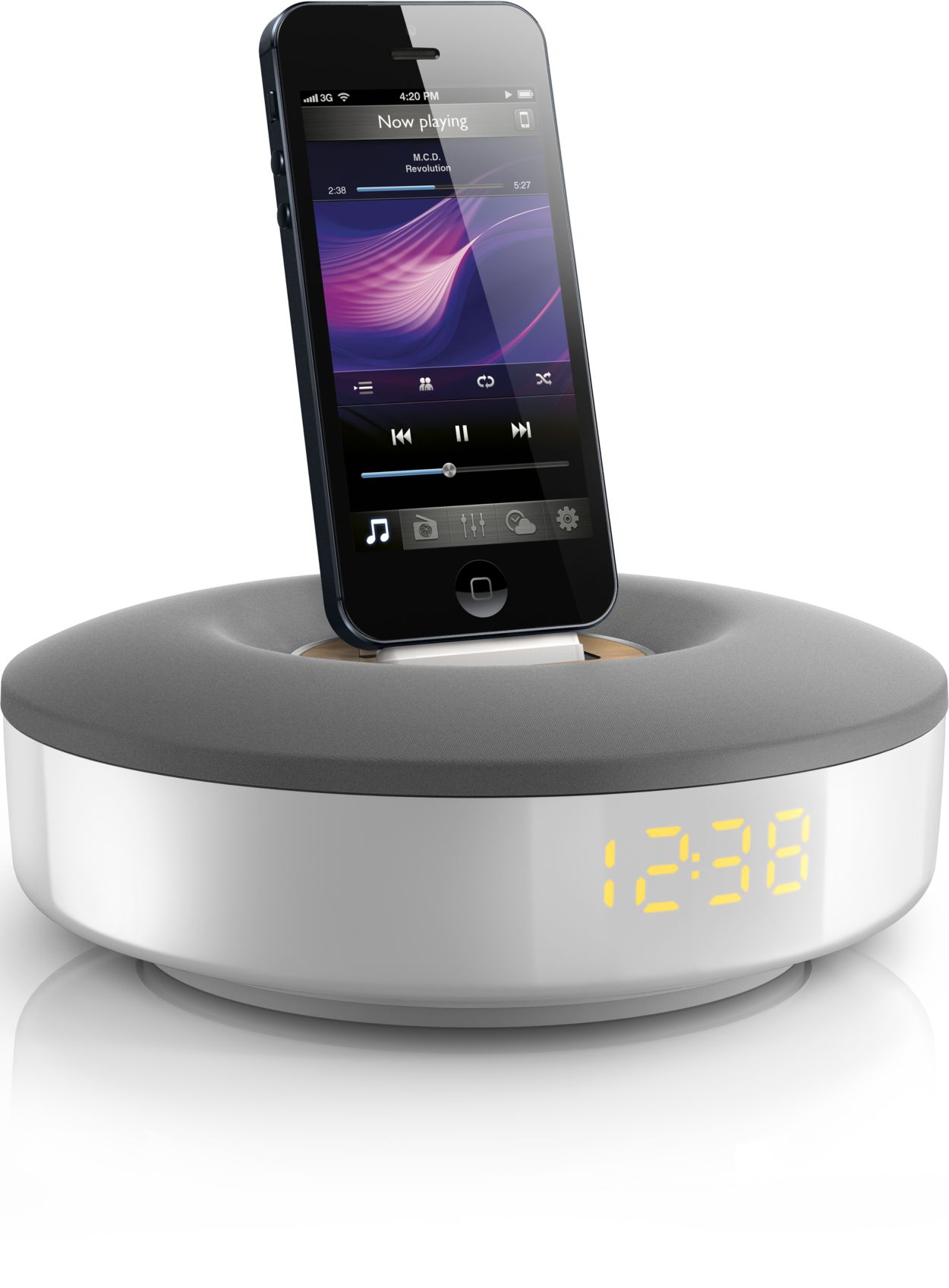 Iphone se docking station best sale with speakers