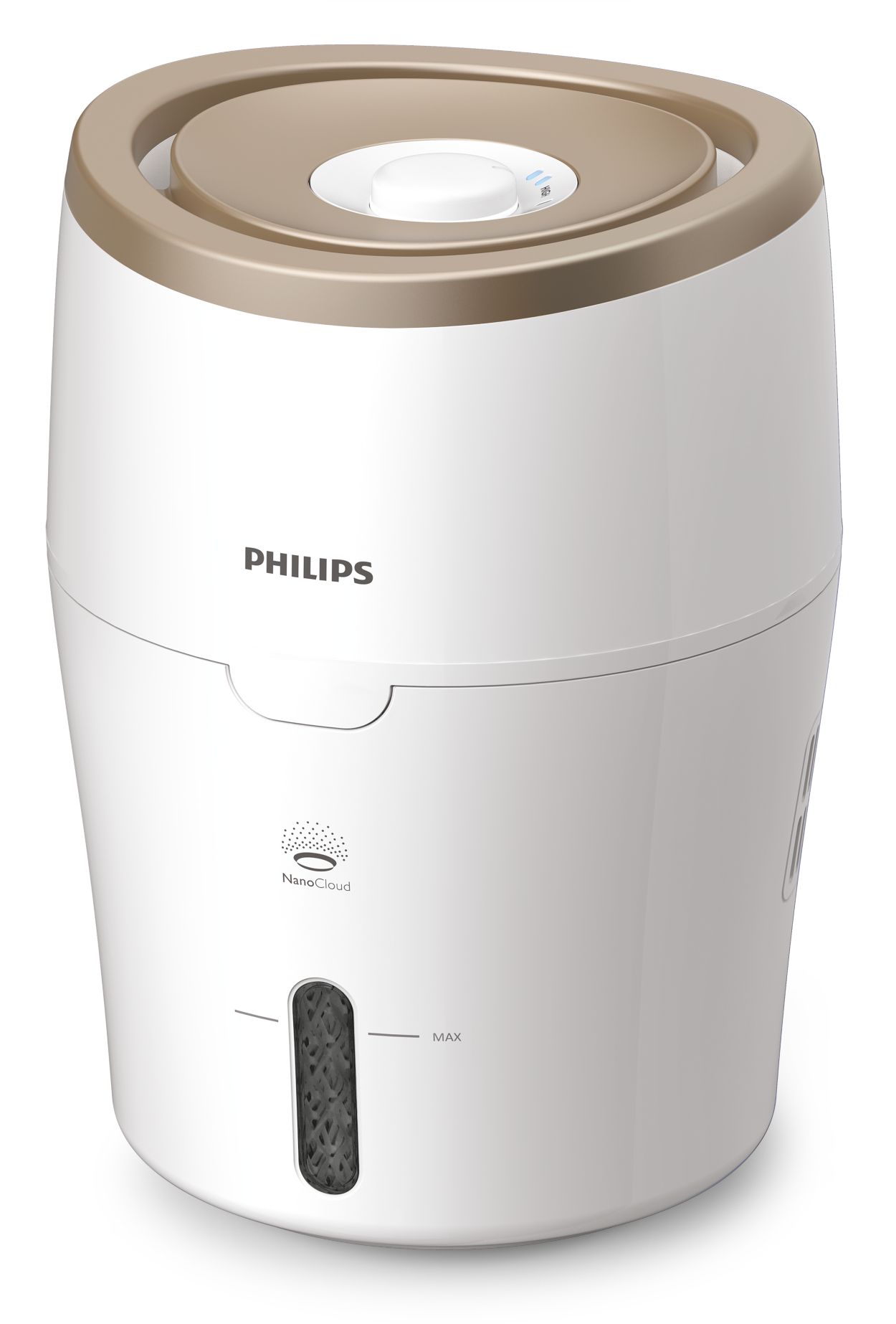 Humidificateur d'air Philips HU4803/01 2L Blanc et gris perle