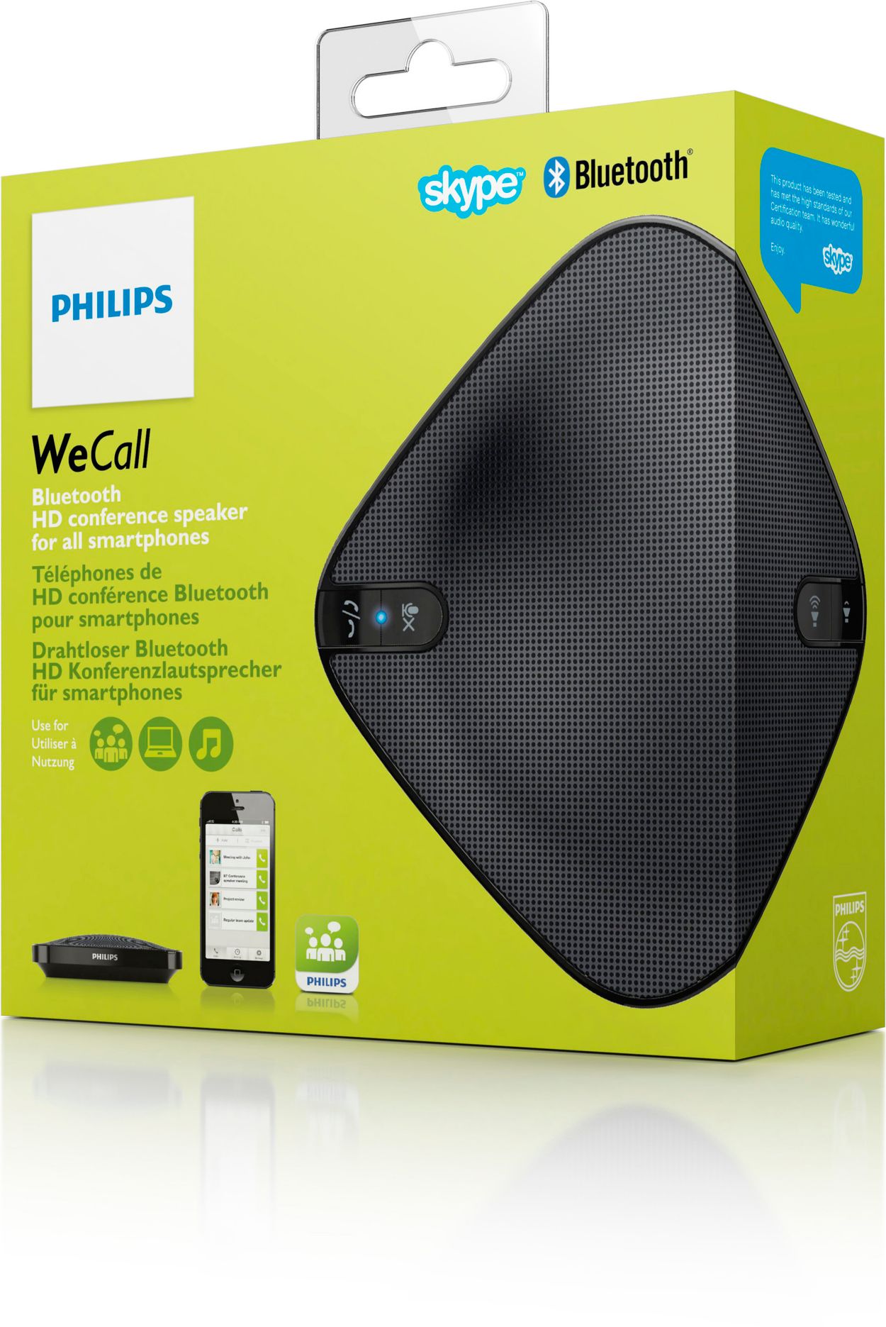 АС для конференц-связи Bluetooth WeCall AECS7000E/00 | Philips