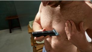 Adapte la t&ecirc;te de rasoir aux contours de votre corps