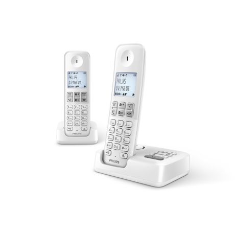 D2552W/05  Draadloze telefoon met antwoordapparaat