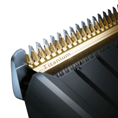 Superior cutting performance with titanium-coated blades