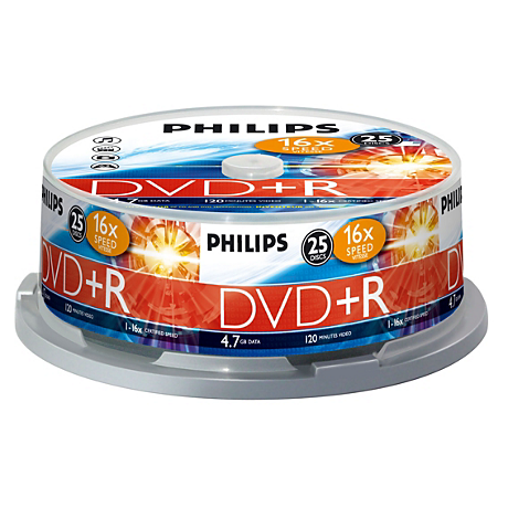 DR4S6B25F/00  DVD+R