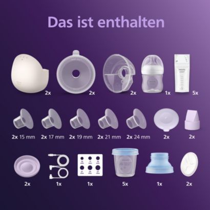 Avent Elektrische Milchpumpe Geschenkset