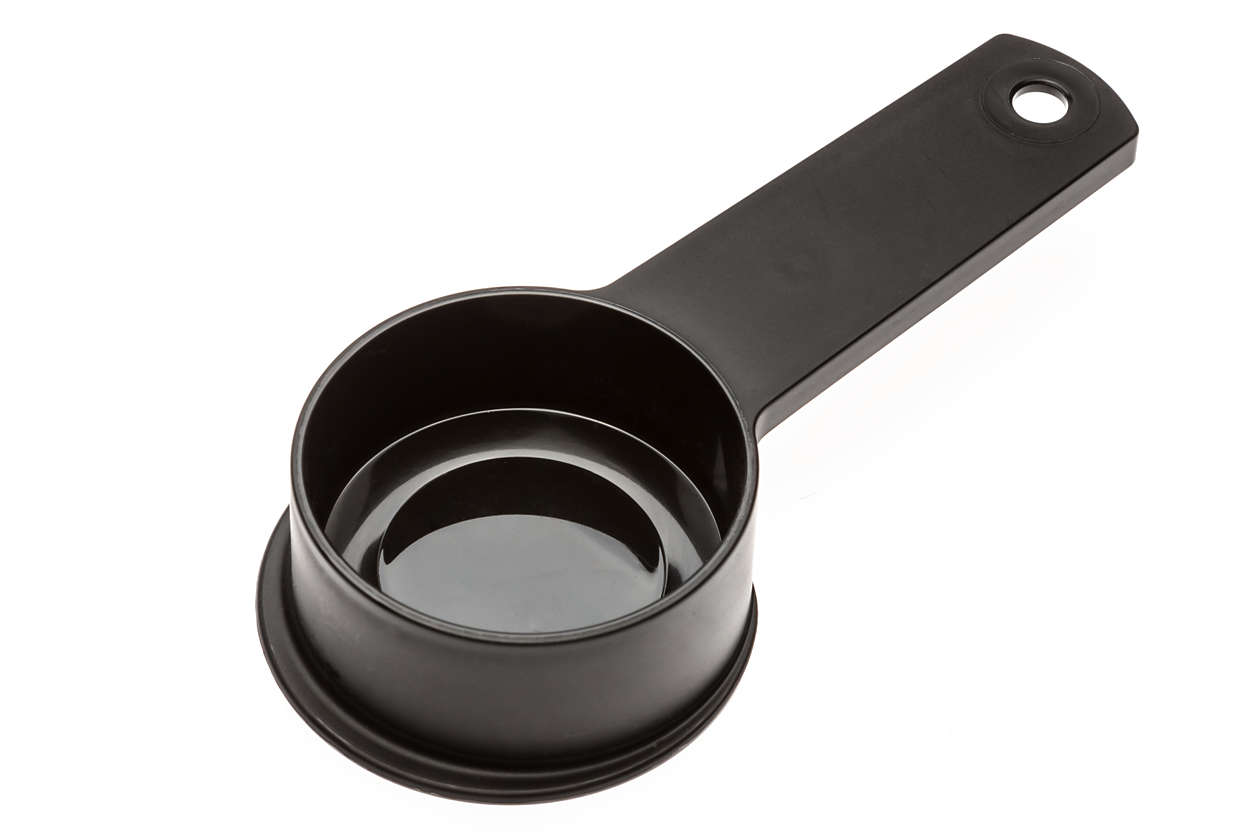 Ground coffee measuring spoon