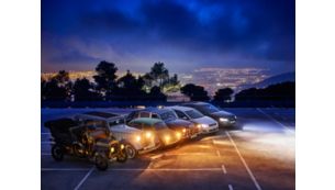 Philips is the choice of major car manufacturers