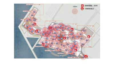 屋外AED配置図