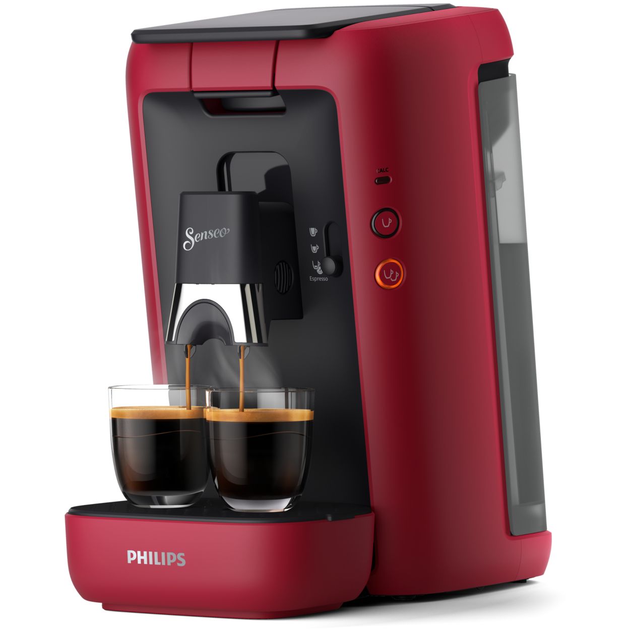 Cafetera monodosis PHILIPS SENSEO CSA210_91 ORIGINAL rojo