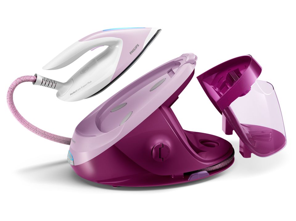 Philips GC9236/02 PerfectCare Expert Steam Generator Iron, Purple