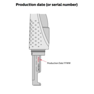 Bodygroom series 1000 Pettine per il corpo: 3 mm