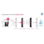 Infuses water with minerals such as Mg and Ca