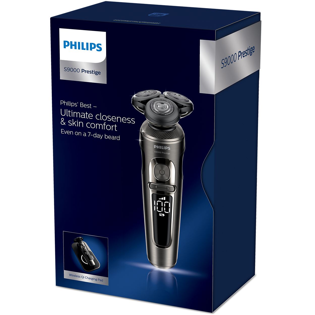Shaver S9000 Prestige ウェット&ドライ電気シェーバー SP9863 Shaver S9000 Prestige ウェット&ドライ電気シェーバー SP9863