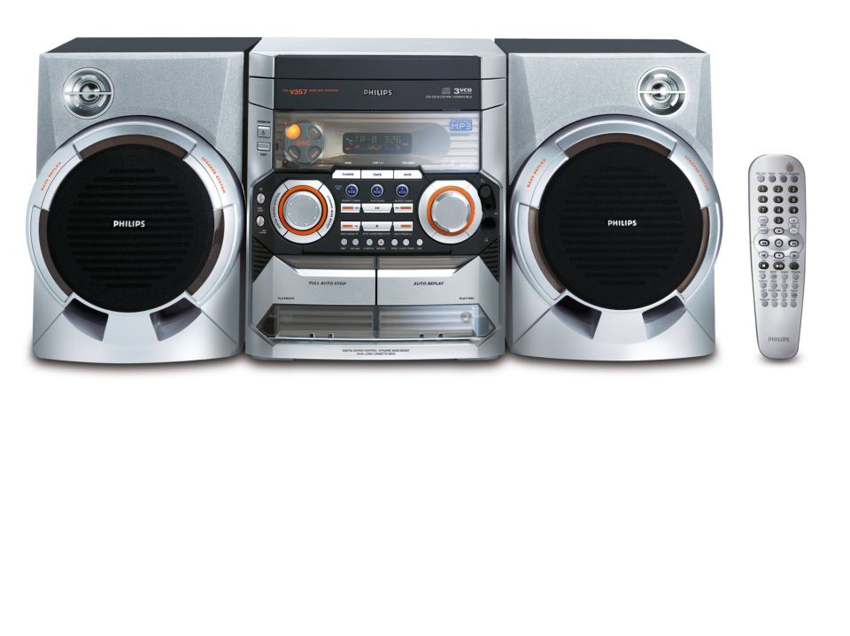 Philips hot sale stereo system