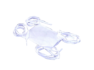 Weiße Telemetrie-Sendertasche mit Druckknöpfen Taschen, Beutel und Etuis