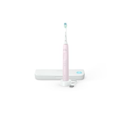 告别手动刷牙的麻烦。使用声波震动技术。