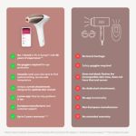 Enjoy 18 months of visibly hair-free smooth skin*