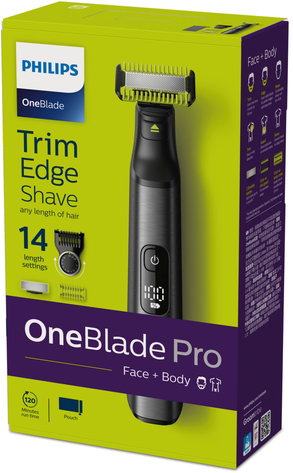 Philips One Blade Face And Body Groomer