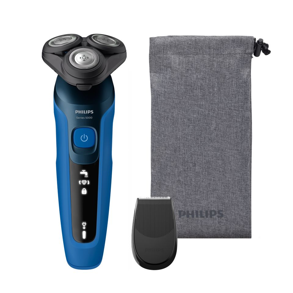 PHILIPS SHAVER SERIES 5000 RASOIO PHILIPS TAGLIACAPELLI LAVABILE -  Nonsoloinformatica