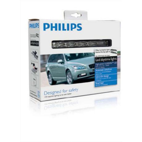 923793117111 LED Daylight Running Lights 4 LED de luz clara
