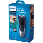 Wet or dry gentle shave