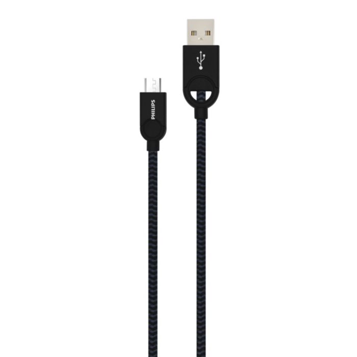 1.2 m micro USB Sync and Charge cable