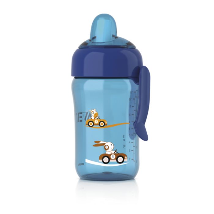 Non-spill valve keeps cup hygienic anywhere