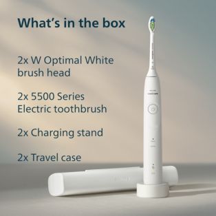 Sonicare Series 5500 Rechargeable Sonic Electric Toothbrush