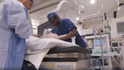 Care teams at work at Prince of Wales Private Hospital
