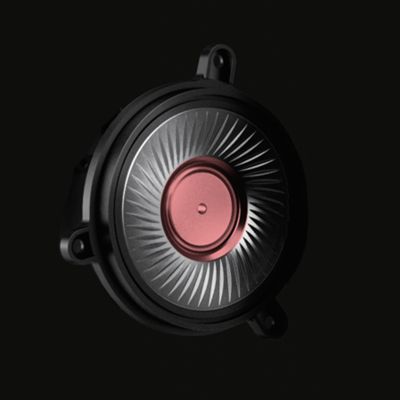 Layered motion control diaphragm delivers precise sound