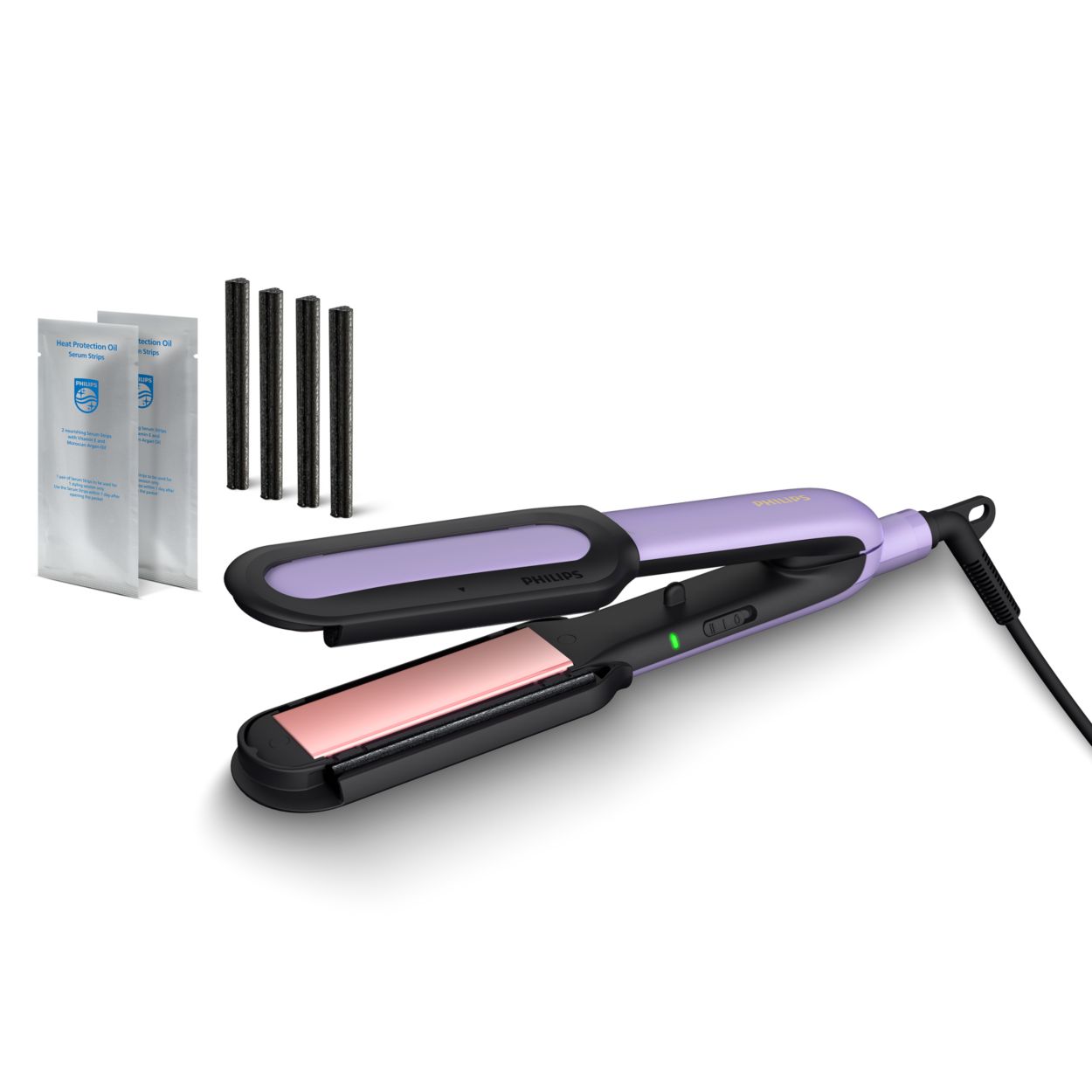 Designed to style with no heat damage*