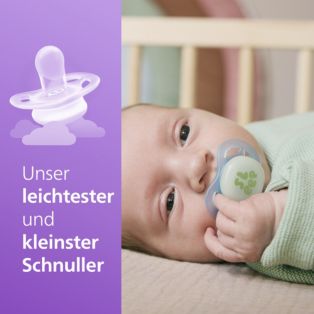 Avent Soother ultra start für die Nacht
