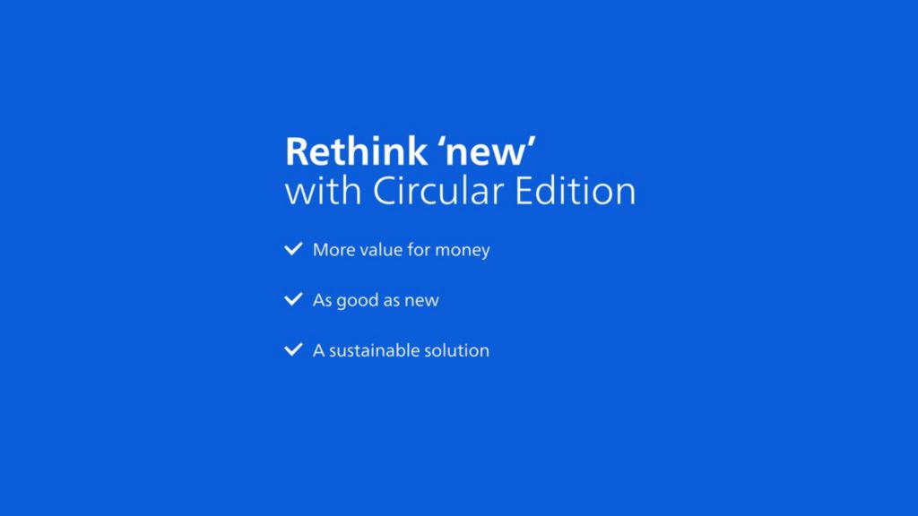 Rethink 'new' with Circular Edition ****