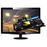 3D LCD-monitor met LED-achtergrondverlichting