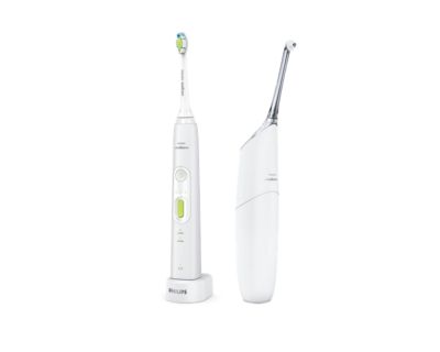 Zestaw Airfloss Ultra + HealthyWhite+ 